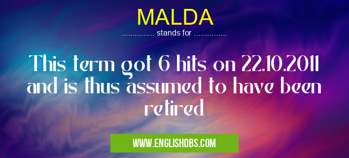 MALDA