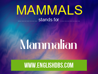 MAMMALS