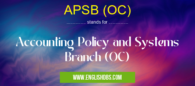 APSB (OC)