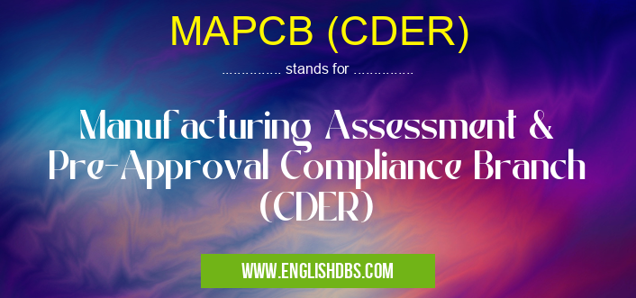 MAPCB (CDER)
