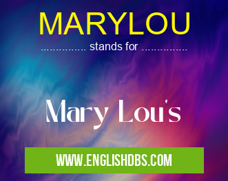 MARYLOU