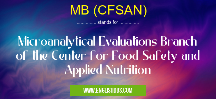 MB (CFSAN)