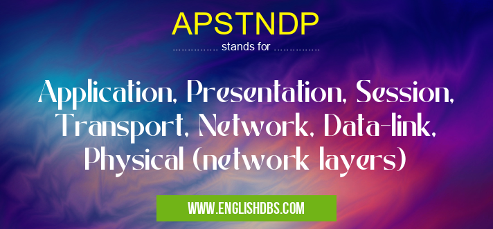APSTNDP