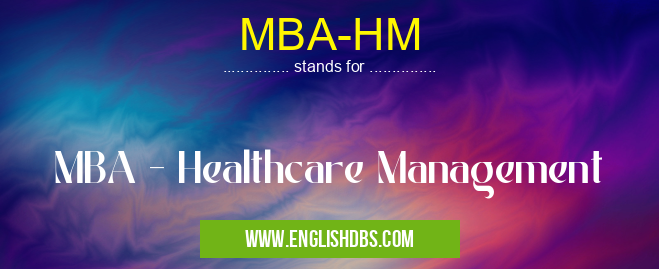 MBA-HM