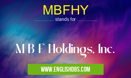 MBFHY