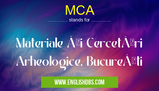 MCA
