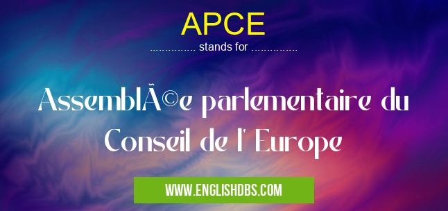 APCE