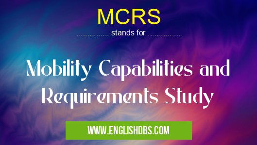MCRS