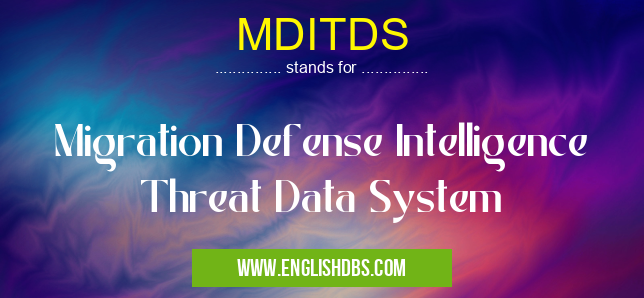 MDITDS