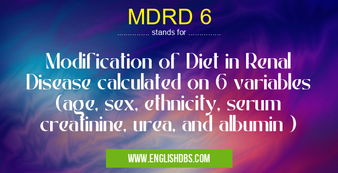 MDRD 6