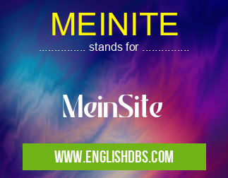 MEINITE