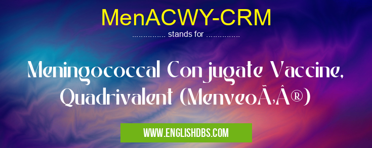 MenACWY-CRM