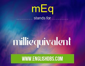 mEq