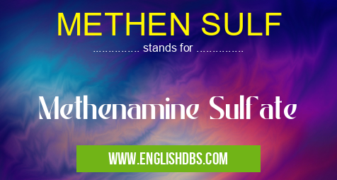 METHEN SULF