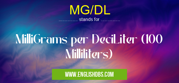 MG/DL