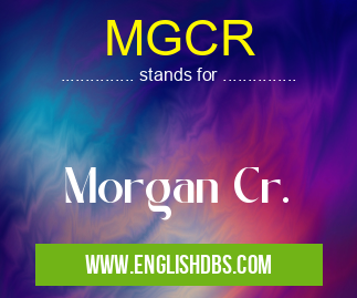 MGCR