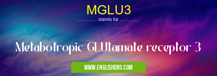 MGLU3