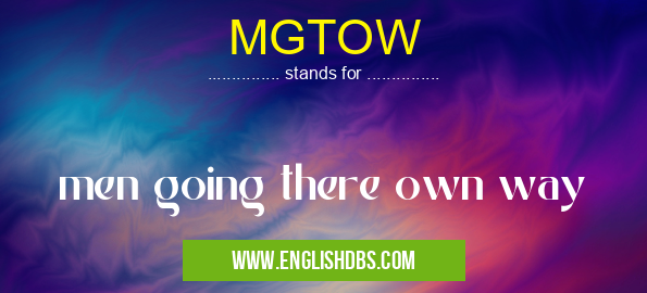 MGTOW
