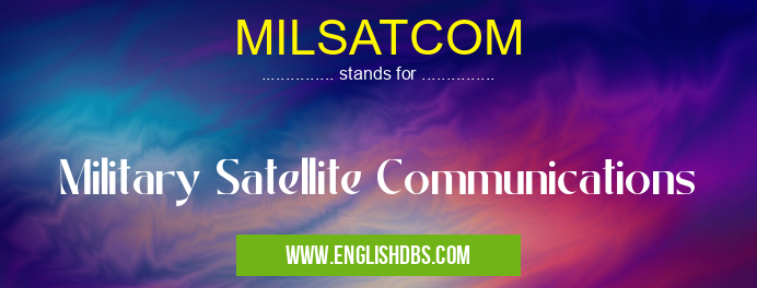 MILSATCOM