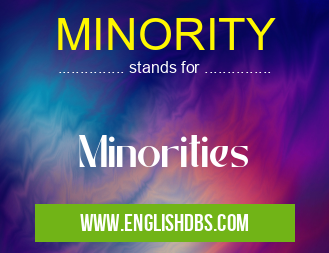 MINORITY