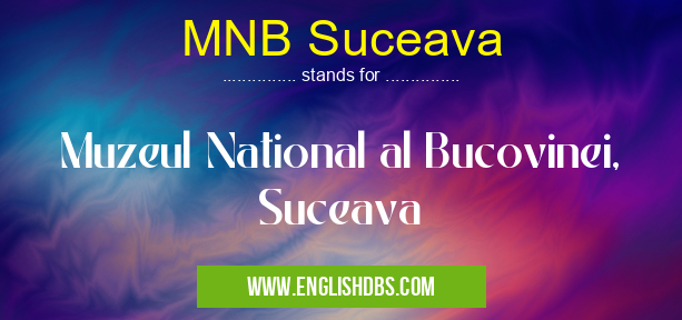 MNB Suceava