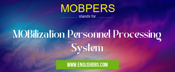 MOBPERS