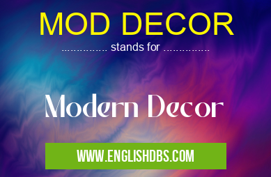 MOD DECOR