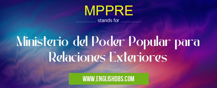 MPPRE