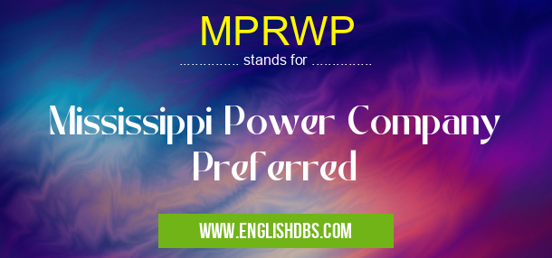 MPRWP