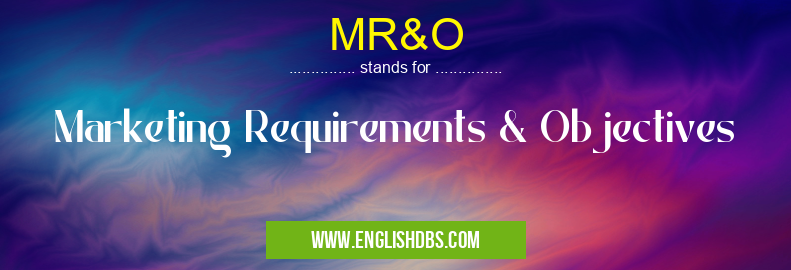 MR&O
