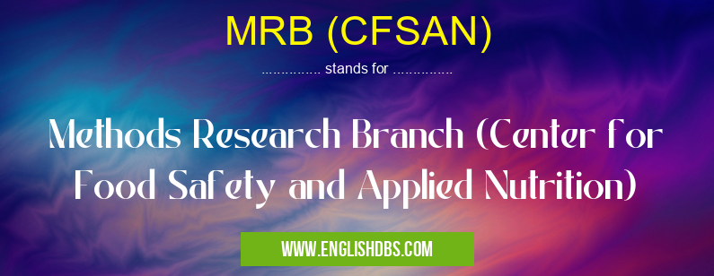 MRB (CFSAN)