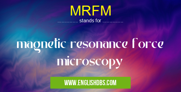 MRFM