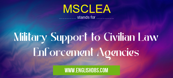 MSCLEA