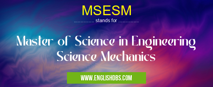 MSESM
