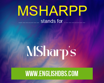 MSHARPP