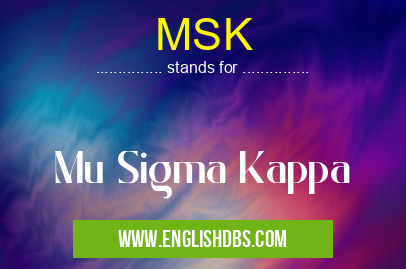 MSK