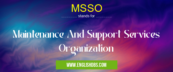 MSSO