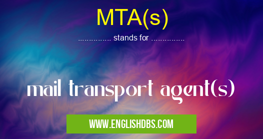 MTA(s)