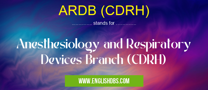 ARDB (CDRH)