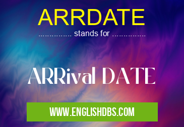 ARRDATE