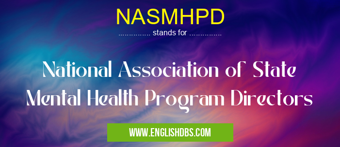 NASMHPD