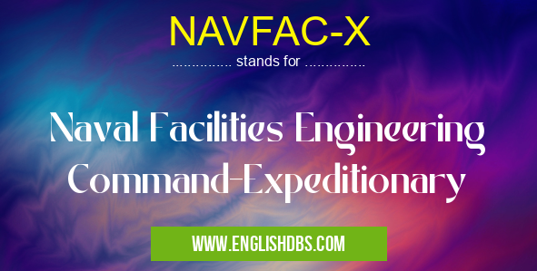 NAVFAC-X