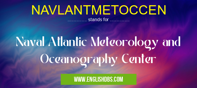 NAVLANTMETOCCEN