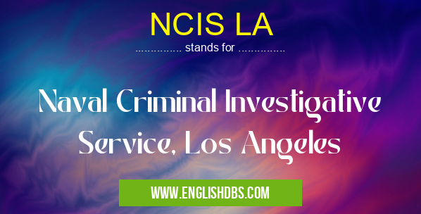 NCIS LA