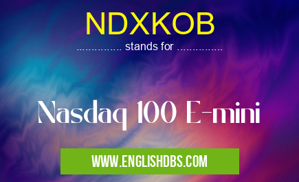 NDXKOB