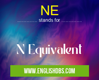NE