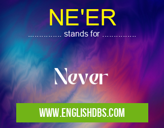 NE'ER