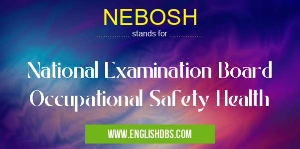 NEBOSH