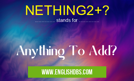 NETHING2+?