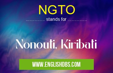 NGTO